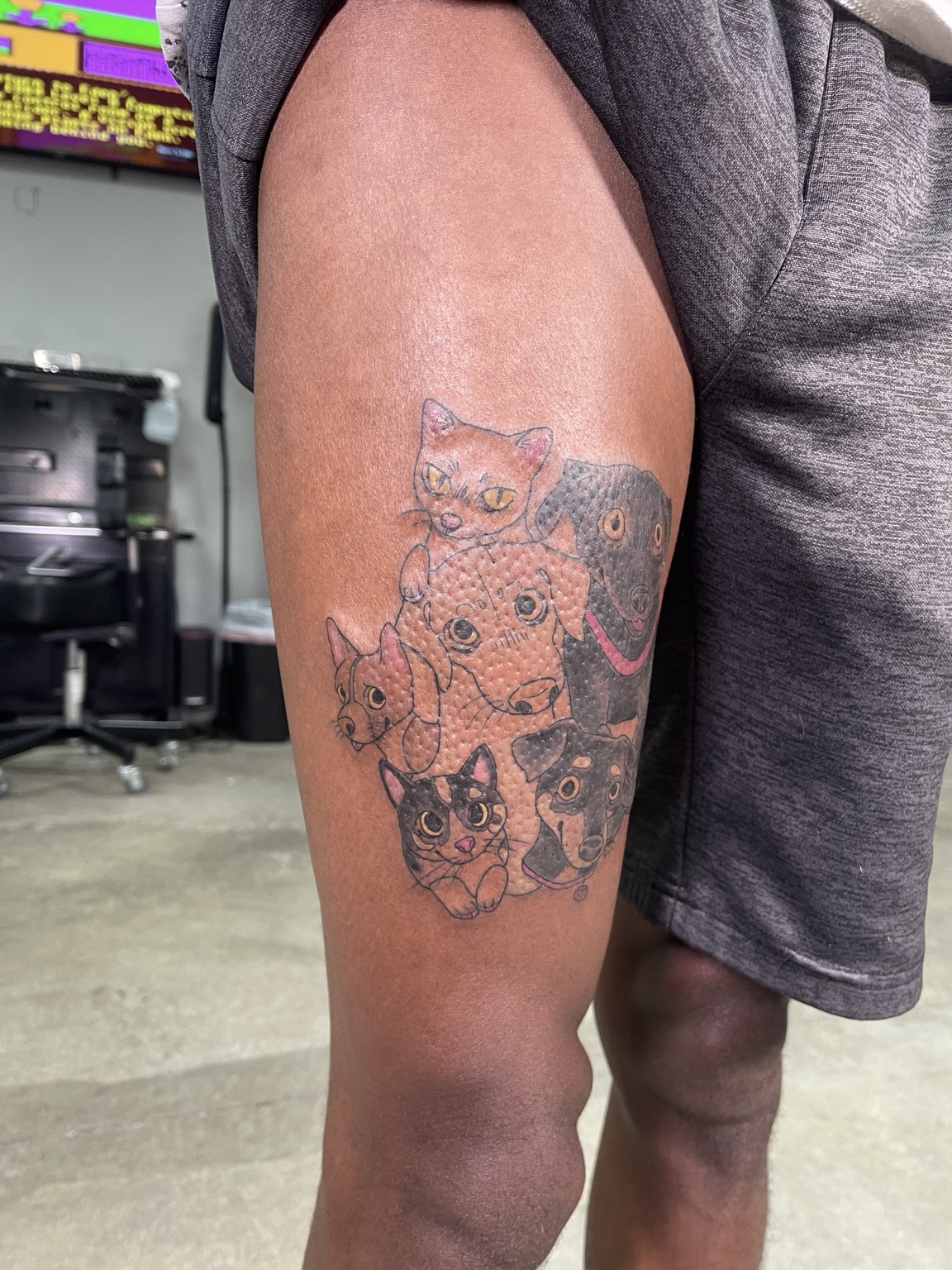 Recovered tattoo view