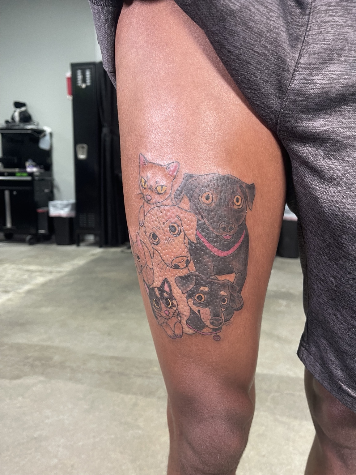 Recovered tattoo view
