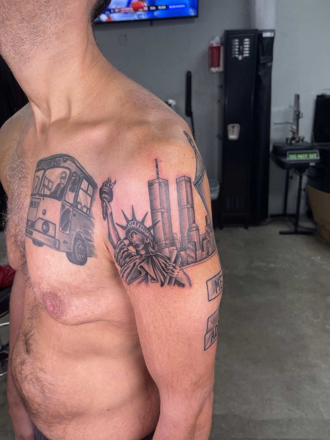 Recovered tattoo view