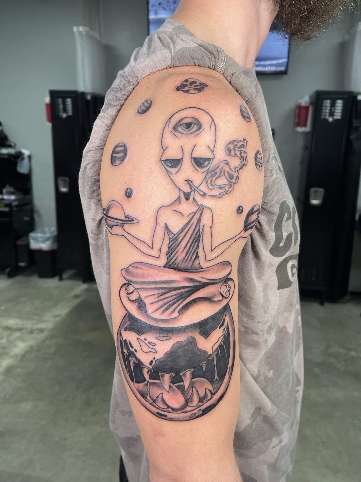 Recovered tattoo view