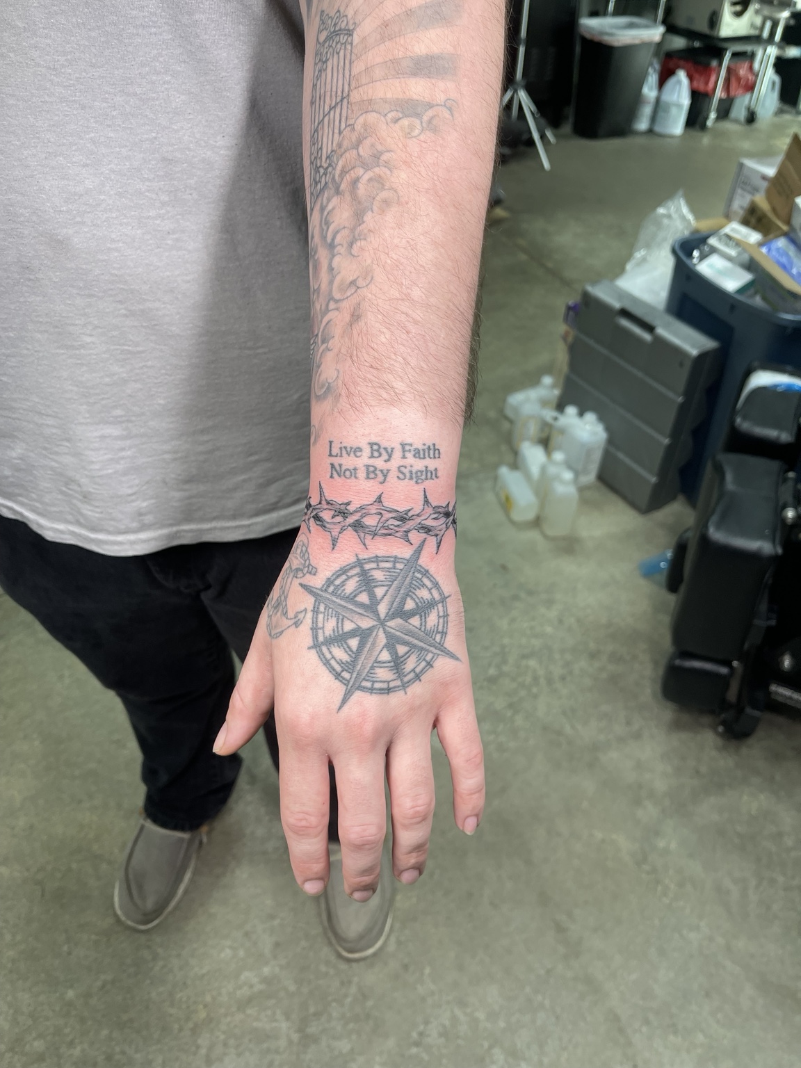 Recovered tattoo still