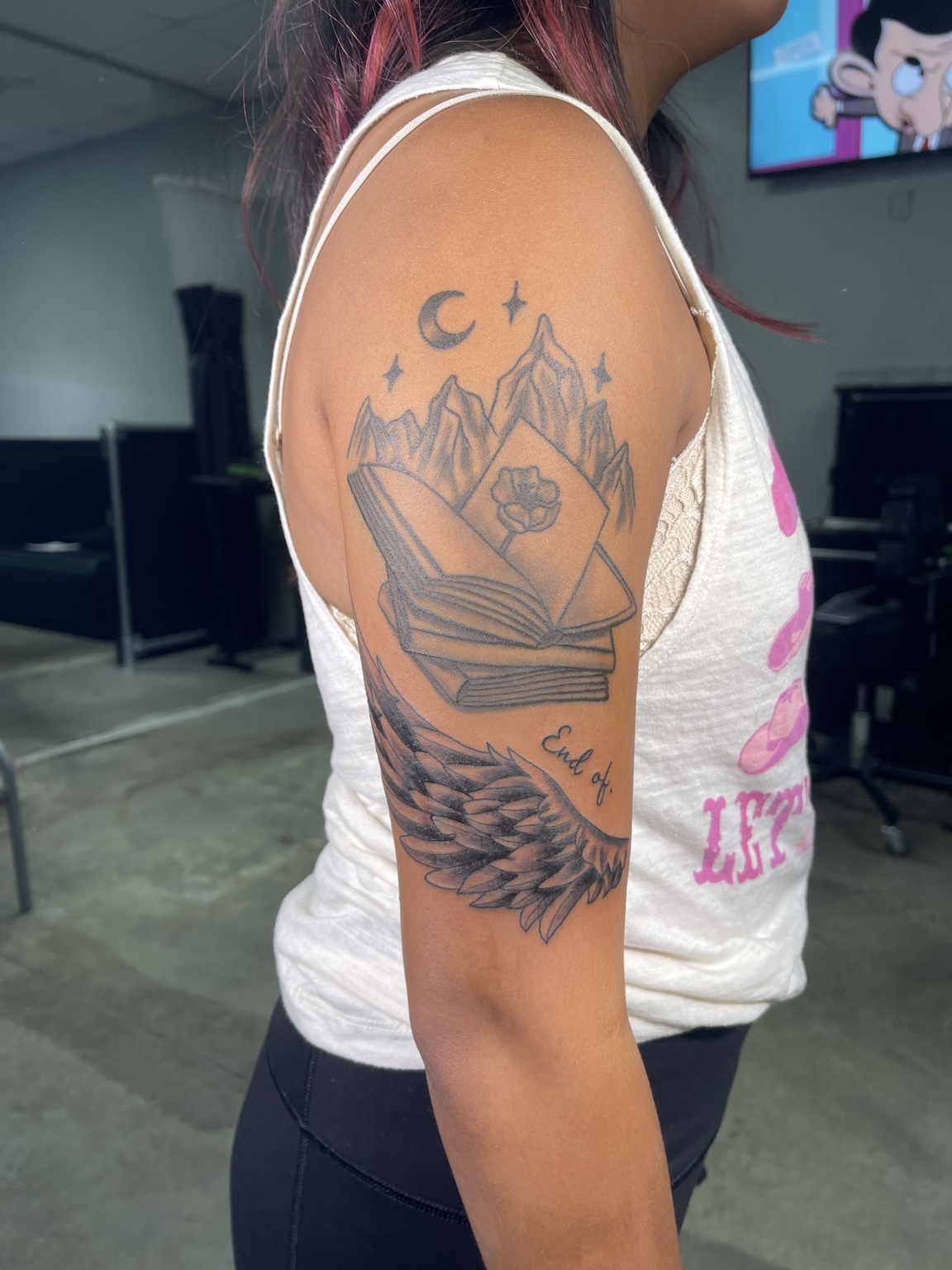 Recovered tattoo view