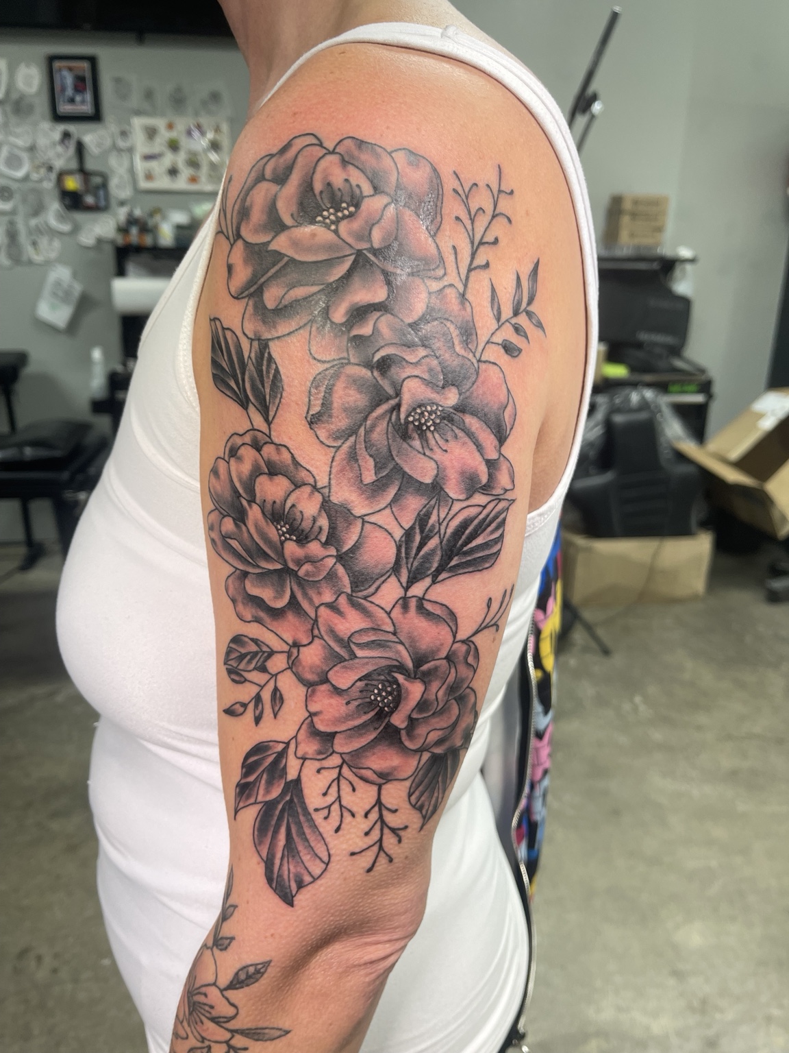 Recovered tattoo view