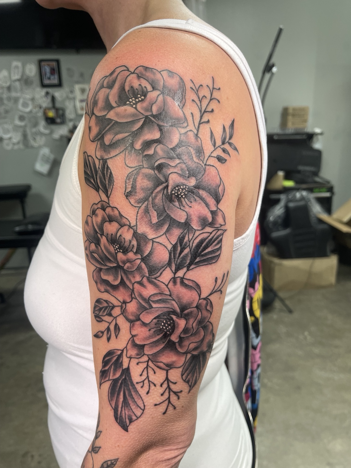 Recovered tattoo view
