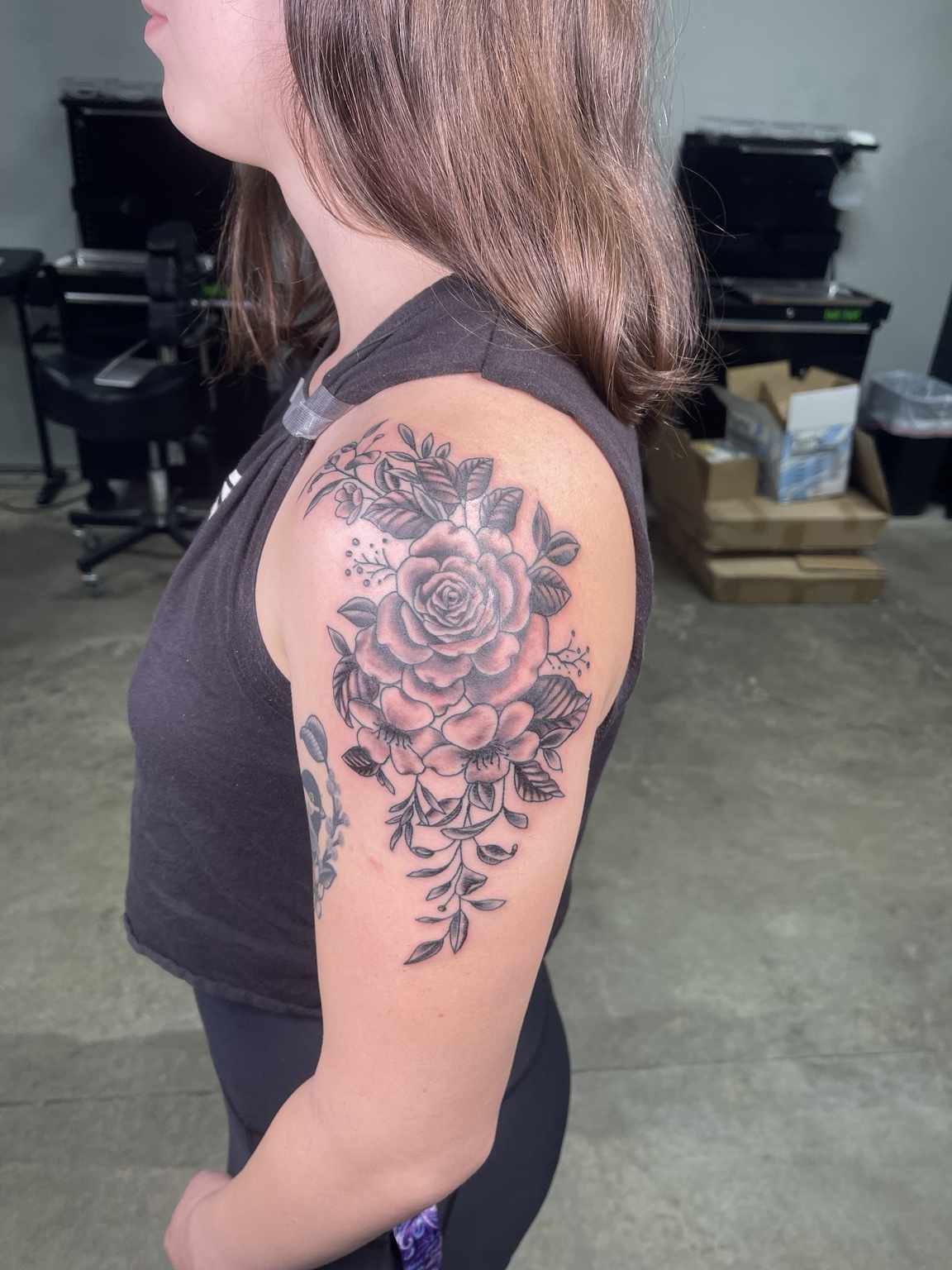 Recovered tattoo view