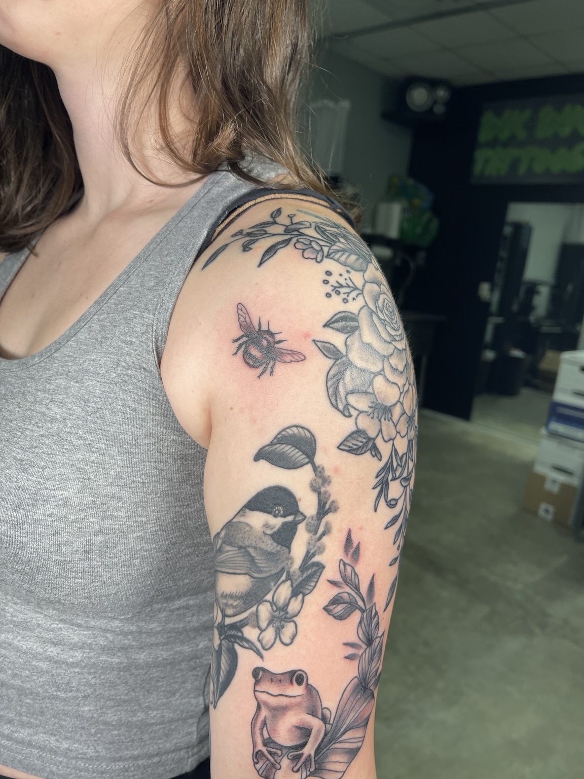 Recovered tattoo view