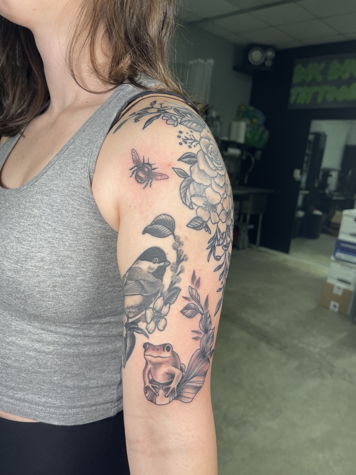 Recovered tattoo view