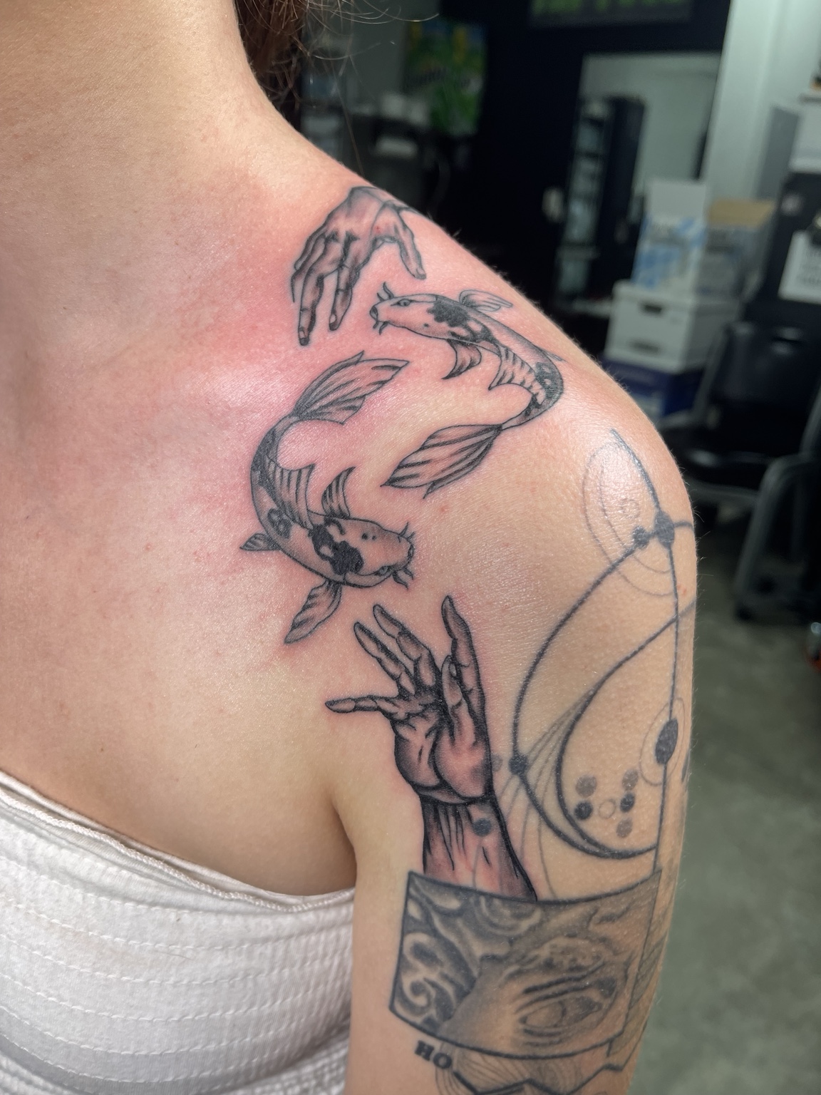 Recovered tattoo view