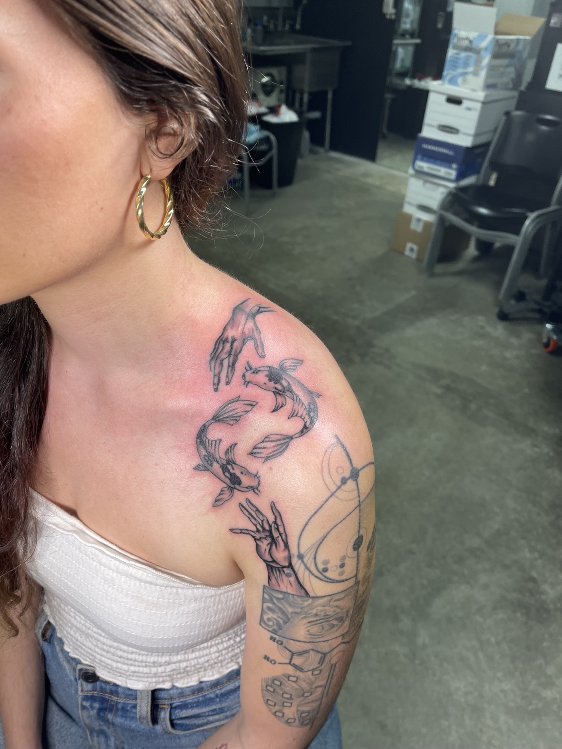Recovered tattoo view