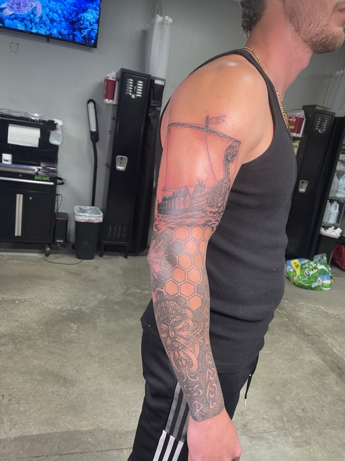 Recovered tattoo view
