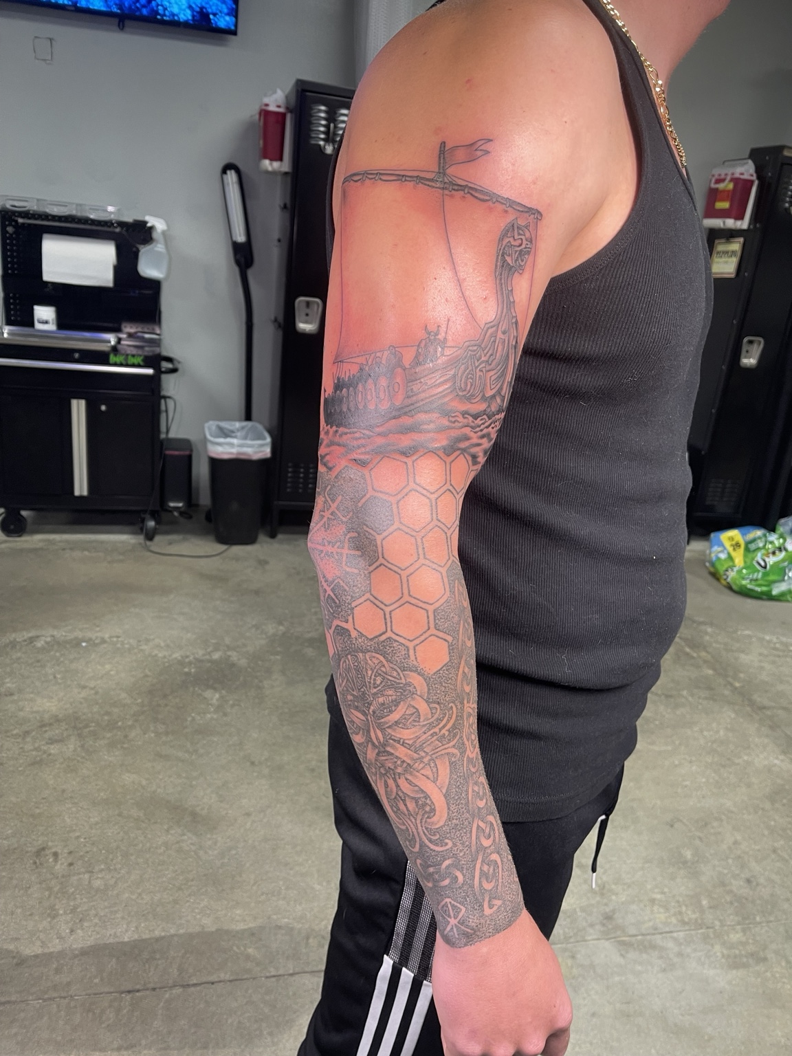 Recovered tattoo view
