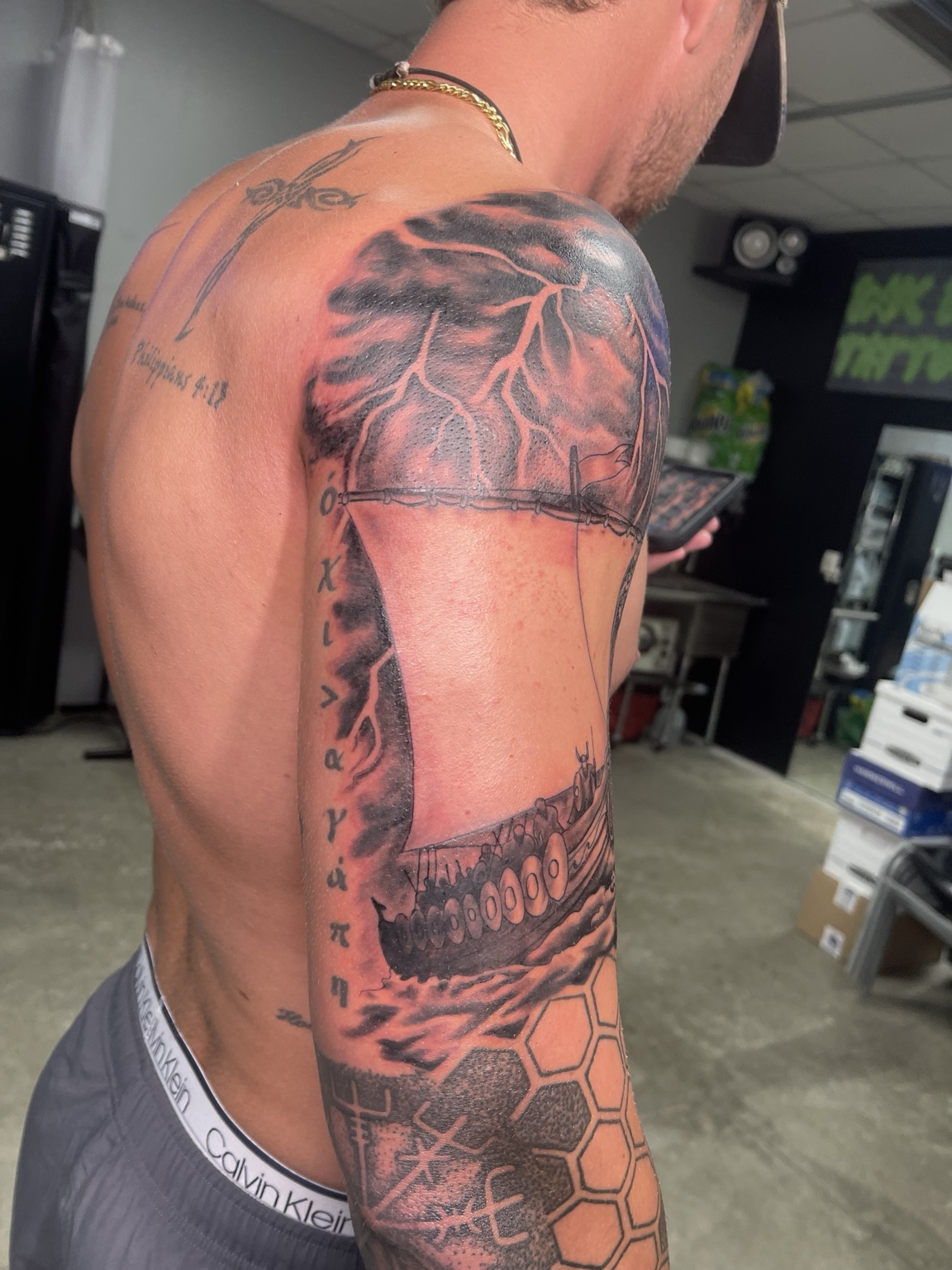 Recovered tattoo view