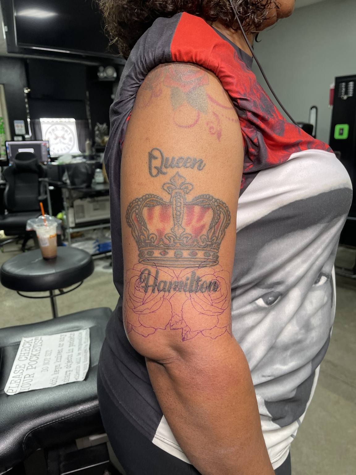 Recovered tattoo view