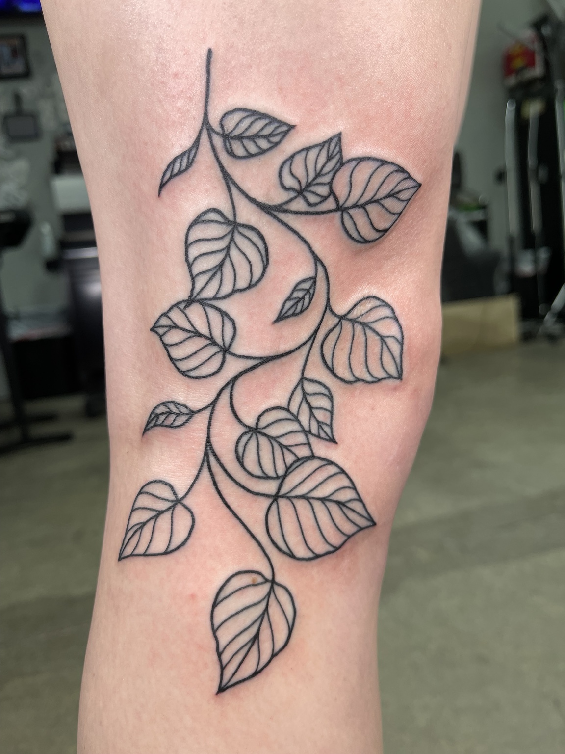 Recovered tattoo view