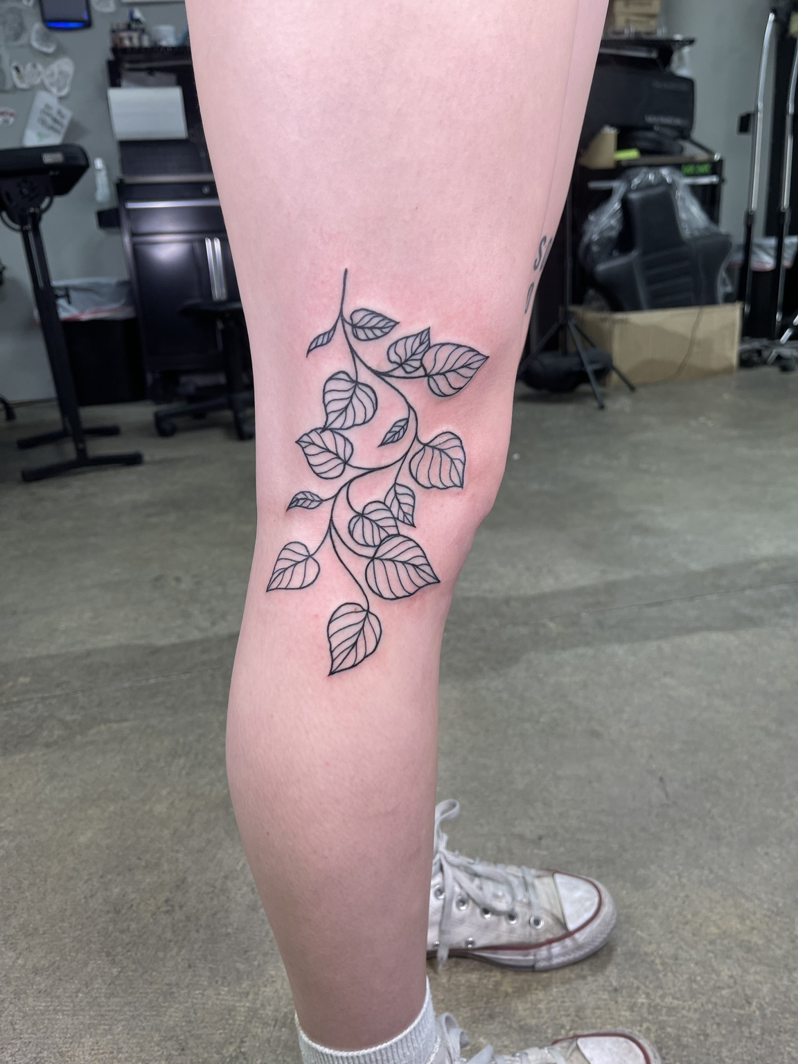 Recovered tattoo view