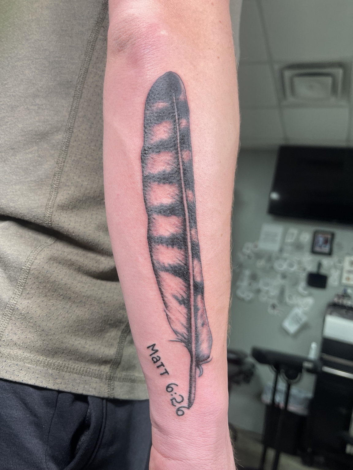 Recovered tattoo still